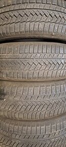 Predám 4ks jazdené zimné 225/55r18-102V Continental