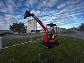 Minibager  D 170 s 3-valcovým motorom Kubota D 722