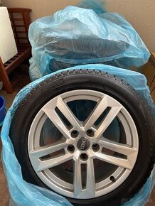 Originálne Audi A4 8W S Line disky 17’’ + Pirelli Winter 3