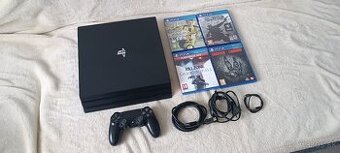 Predám alebo vymením ps4 pro s hrami