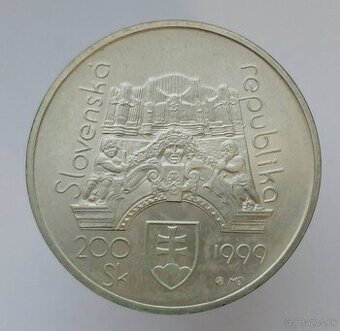 Slovensko 200 korún, 1999 .