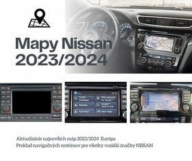 Aktualizácia navigácie NISSAN mapy 2023/24 CONNECT 1/2/3 - 1