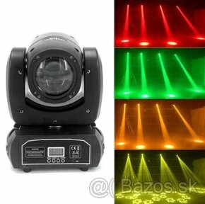 Rotačné hlavy LED BEAM 120W silné