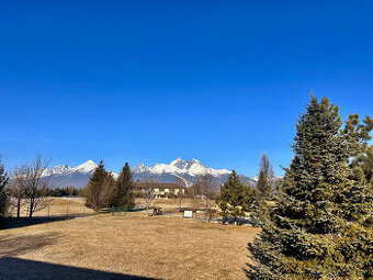 Lukratívny stavebný pozemok Veľká Lomnica, TATRY