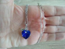 Šperky modré srdce
