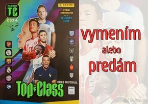 TOP Class 2024 - futbalové karty  Panini - predám, vymením - 1