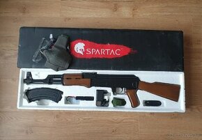 Airsoftová zbraň AK47 + Maska a okuliare