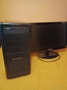 Stolný počítač AMD Phenom II X4 840 + monitor Samsung - 1