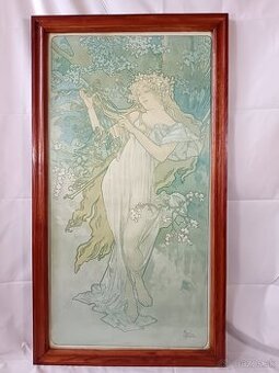 Alphonse Mucha.Štyri ročné obdobia