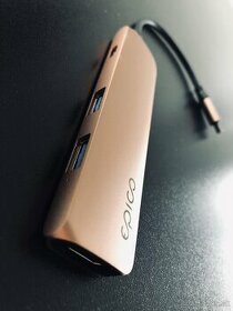 Epico usb c adaptér - 2x USB A, HDMI, USB C