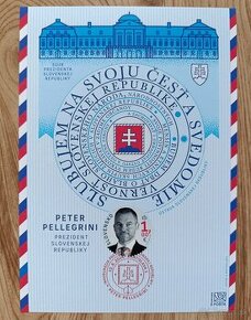 Pamätný list 2024 Slovensko, Prezident SR - Peter Pellegrini