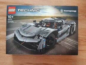 Predám LEGO 42173 Technic Sivé hyperauto Koenigsegg Jesko Ab