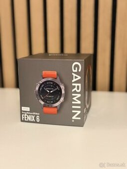 Predám Garmin Fenix 6 Pro Sapphire Titanium 47mm