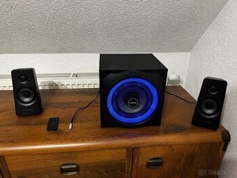 Reproduktory rust GXT 629 Tytan 2.1 RGB Speaker Set