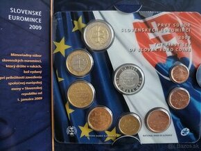 Sada euro mincí s Ag žetónom