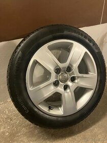 Predam disky so zimnými pneu Continental TS850 205/55 R16 T