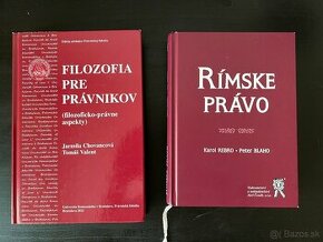 Knihy do 1.ročníka na PrafUK - 1