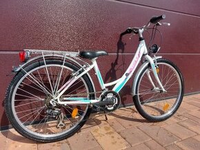 Detský dievčenský bicykel 24" Xenon City