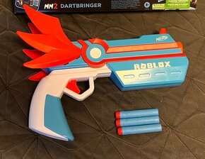 NERF pištoľ Roblox MM2 Dartbringer, top stav, ešte v záruke