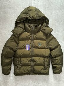 Trapstar Irongate Hooded Puffer Jacket Olive Green