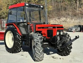 Zetor 7340 TURBO v top stave s čelnou hydraulikou