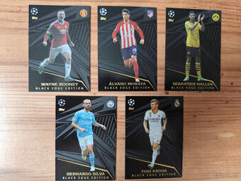 Futbalové kartičky Topps Match Attax Black Edge - 2023/24