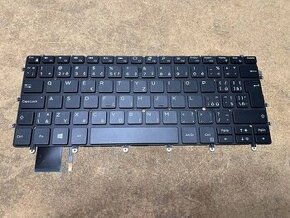 Predám použitú podsvietenú klávesnicu na notebook Dell 9370 - 1