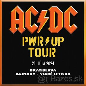 AC/DC Bratislava 21.7.24 Tribuna "A" na sedenie
