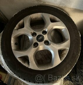 Ford Alu disky 4x100 + zimne gumy r15