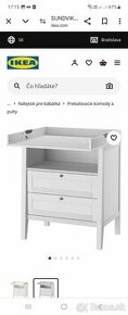 Prebalovací pult ikea - 1