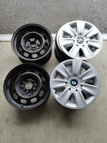 5x120 r16 plechove disky bmw - 1