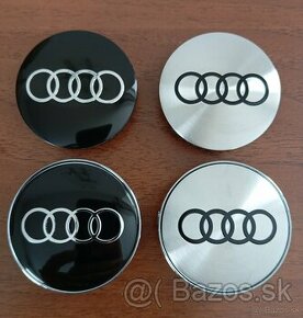 56 a 60 mm AUDI stredové krytky