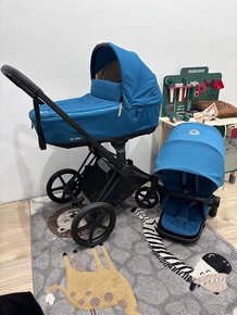 Cybex priam 4.0 2 kombinácia mouintan blue