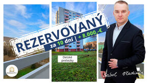 REZERVOVANÝ - Veľký, zrekonštruovaný, 3i byt 72 m² + loggia,