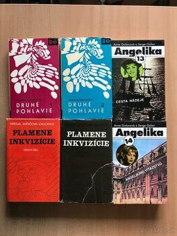 Steelova, Matkin, Druhé pohlavie, Angelika, Plamene inkvizic