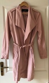 ———-Ružový plášť/trenčkot Vero Moda M/38, 5.40 E——-
