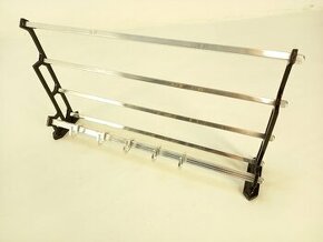 Nástenný vešiak art deco - hliníkový D42 - coat-rack