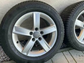 Orig.audi Alu Disky zimné  5x112 7jxR16 ET46 Audi  VW - 1