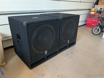 Subwoofer YAMAHA 18" 1500W 800W RMS