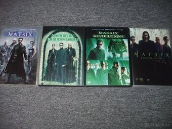 Predám DVD kolekciu Matrix 1-4