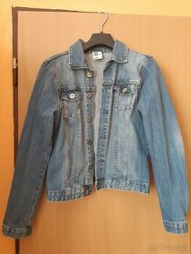 Rifľová bundička - zn. H&M a Denim - 1