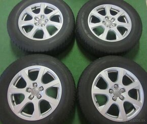 R17 zimná sada AUDI Q5 rozteč 5x112 + 235/65r17 DUNLOP 3D