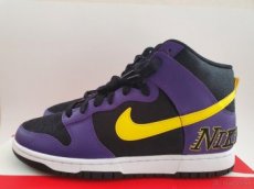 Nike Dunk High PRM EMB "Lakers" - 1