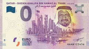 0 euro bankovka - Qatar / Katar.