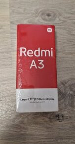 Xiaomi Redmi A3 Midnight Black - nový, nerozbalený