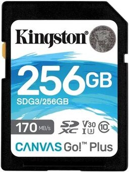 Kingston Canvas Go Plus SDXC 256GB-Pamaťová karta