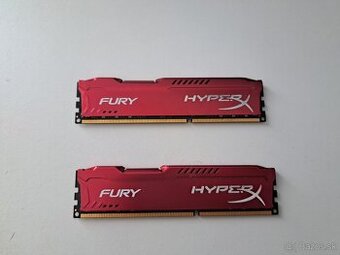 2x8gb ram hyperx fury