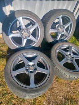 4ks alu disky 5x112 R17 pneu 225/45 R17