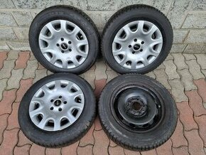 Plechové Disky+Zimné Pneu 175/65 R15 MINI 5x112 - 1