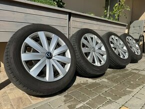 4x plechové disky 205/55 R16 5x112 - 1